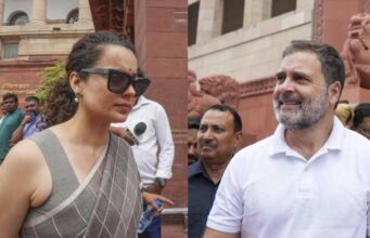 राहुल गांधी पर कंगना रनौत ने साधा निशाना, दिल्ली प्रदर्शन को लेकर बोलीं- ‘अंगूर खट्टे हैं’