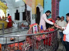 छत्तीसगढ़: विजय शर्मा ने मां महामाया और मां विंध्यवासिनी के दरबार में टेका माथा, जनकल्याण की मांगी कामना