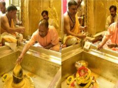 काशी में सीएम योगी ने किए बाबा काल भैरव और बाबा विश्वनाथ के दर्शन