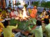 गोरखनाथ मंदिर में महाष्टमी अनुष्ठान पूर्ण, सीएम योगी ने शक्तिपीठ में किया हवन