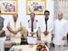 मुख्यमंत्री विष्णु देव साय से राजस्थान विधानसभा अध्यक्ष वासुदेव देवनानी ने की सौजन्य भेंट