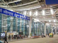 इंदौर एयरपोर्ट पर बढ़ीं हवाई सेवाएं, विंटर सीजन में रोजाना औसतन 11 हजार यात्री कर रहे यात्रा