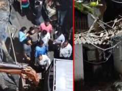 जबलपुर में बड़ा हादसा टला, 100 साल पुराने मकान के गिरने से मची अफरा-तफरी; कोई जनहानि नहीं