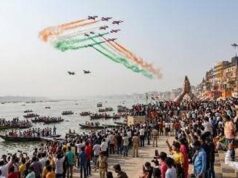 वाराणसी में 22, 24 और 25 अक्टूबर को एयर शो, सारंग टीम के रोमांचक करतब होंगे मुख्य आकर्षण