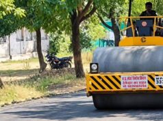 गड्ढों से परेशान मरीजों को मिली राहत, धार के अस्पताल परिसर का रास्ता 6 घंटे में हुआ चकाचक