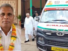 पिकअप की टक्कर से तीन लोगों की मौत, छत्तीसगढ़ में हादसे में विधायक मोहले के भाई की भी गई जान