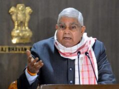 RSS के समापन समारोह में धनखड़ की एंट्री पर सियासत तेज