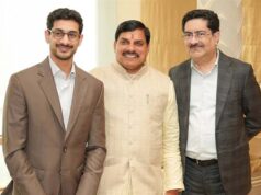 मुख्यमंत्री डॉ. यादव ने आदित्य बिरला समूह के प्रमुख कुमार मंगलम बिरला से की भेंट