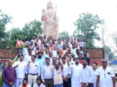 गुजरात से निकली बाइक रैली का उदयपुर में भव्य स्वागत, मंत्री राजेश अग्रवाल ने किया आत्मीय अभिनंदन