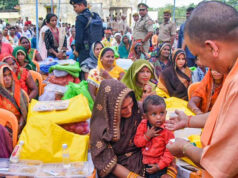 योगी सरकार बाढ़ प्रभावितों को राहत पहुंचाने और जनजीवन सामान्य बनाने के लिए लगातार प्रयासरत